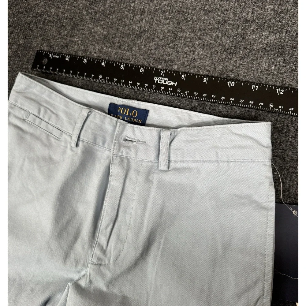 Ralph Lauren Polo Chino Pants Girls NWT 10 Hampton Blue